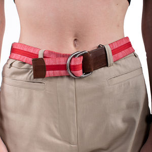 ISLAND STONE PINK CLASSIC BELT | WOMENS SIZE 80CM